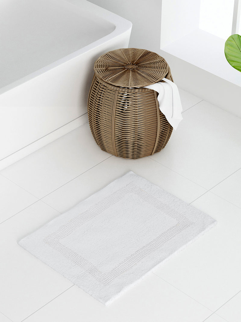 AZURE - BATH MAT WHITE