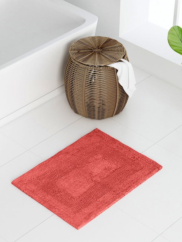 AZURE - BATH MAT BURNT ORANGE