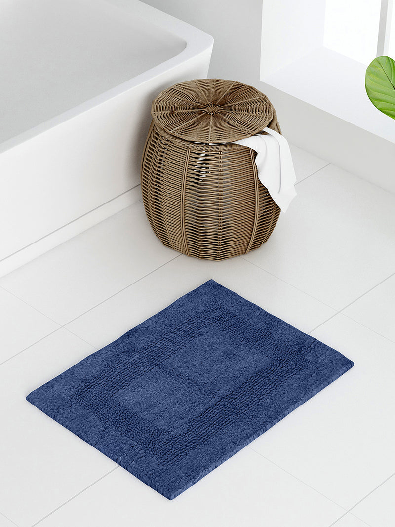 AZURE - BATH MAT SAPPHIRE BLUE