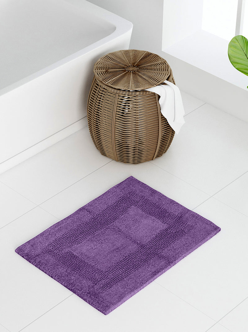 AZURE - BATH MAT EGGPLANT