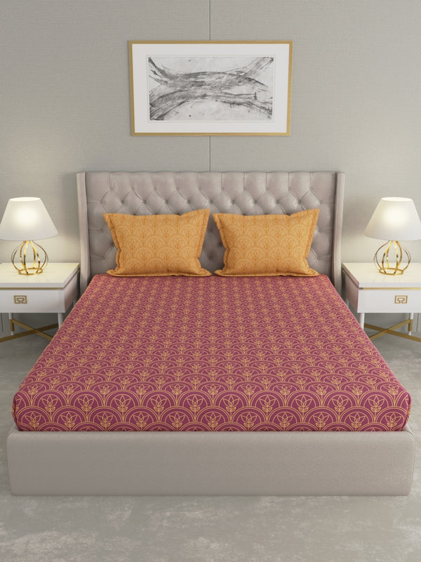 CELEBRATE - 100% Cotton Double Bed Sheet