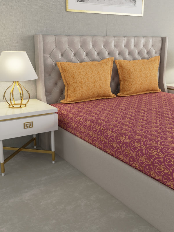 CELEBRATE - 100% Cotton Double Bed Sheet