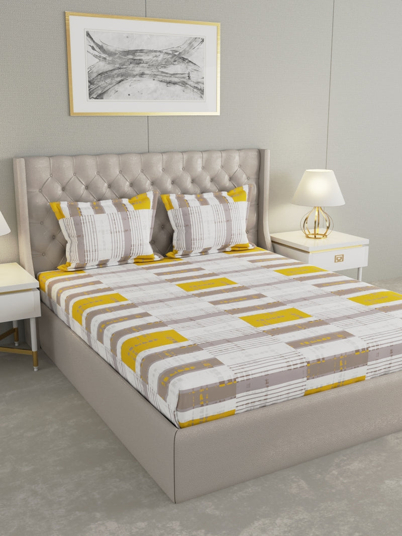 COZZY - 100% Cotton Double Bed Sheet