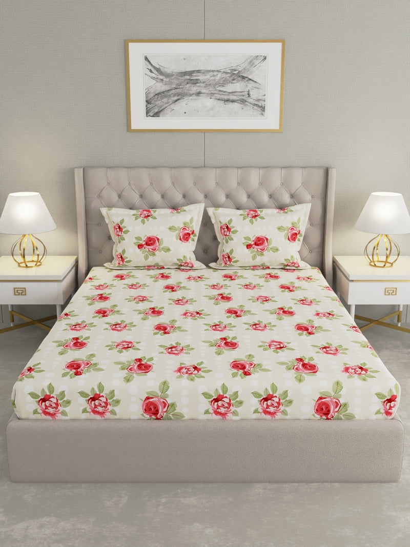 COZZY - 100% Cotton Double Bed Sheet