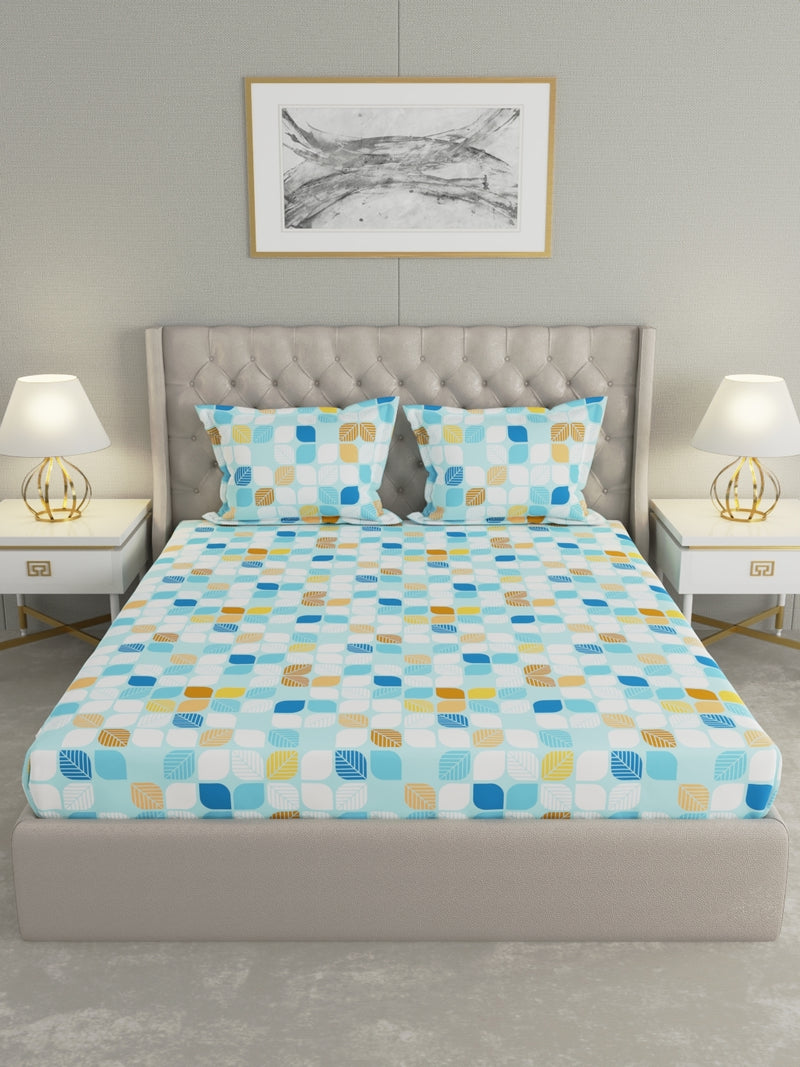 COZZY - 100% Cotton Double Bed Sheet