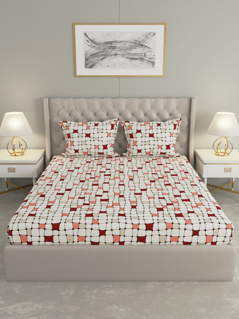 COZZY - 100% Cotton Double Bed Sheet