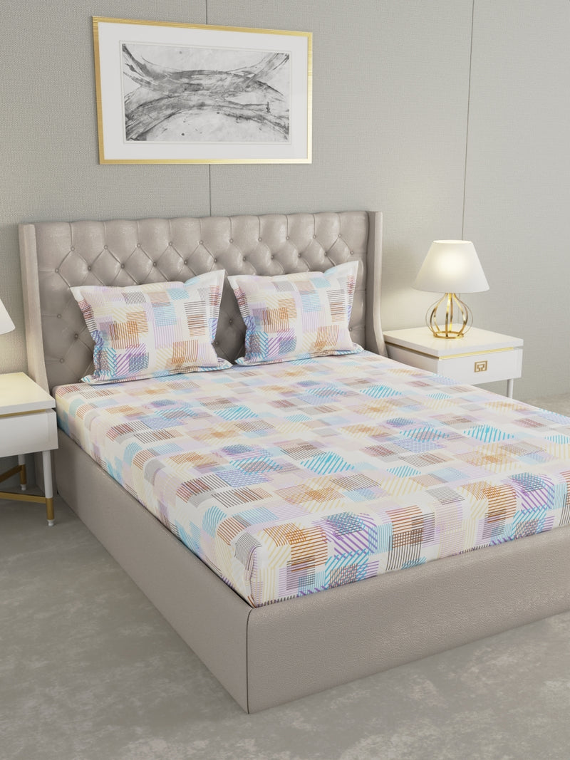 COZZY - 100% Cotton Double Bed Sheet