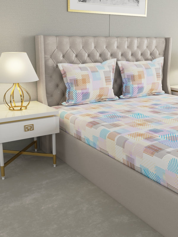 COZZY - 100% Cotton Double Bed Sheet