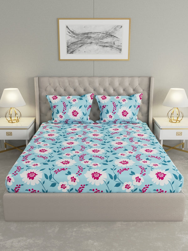 COZZY - 100% Cotton Double Bed Sheet