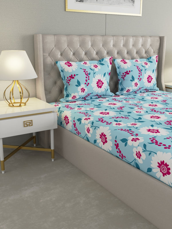 COZZY - 100% Cotton Double Bed Sheet