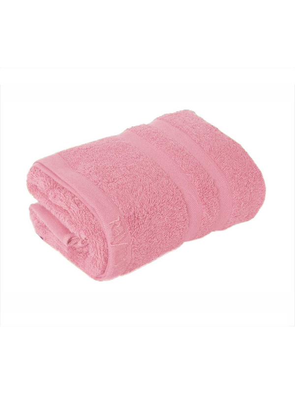 BB-  100% Cotton Medium Bath Towel Pink